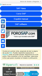 Mobile Screenshot of forosap.com